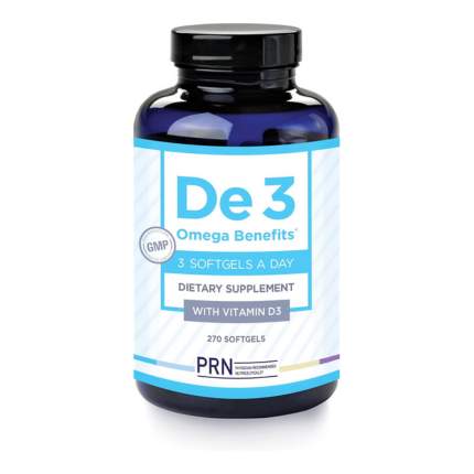 PRN De3 Omega-3 Fish Oil  270 Softgels