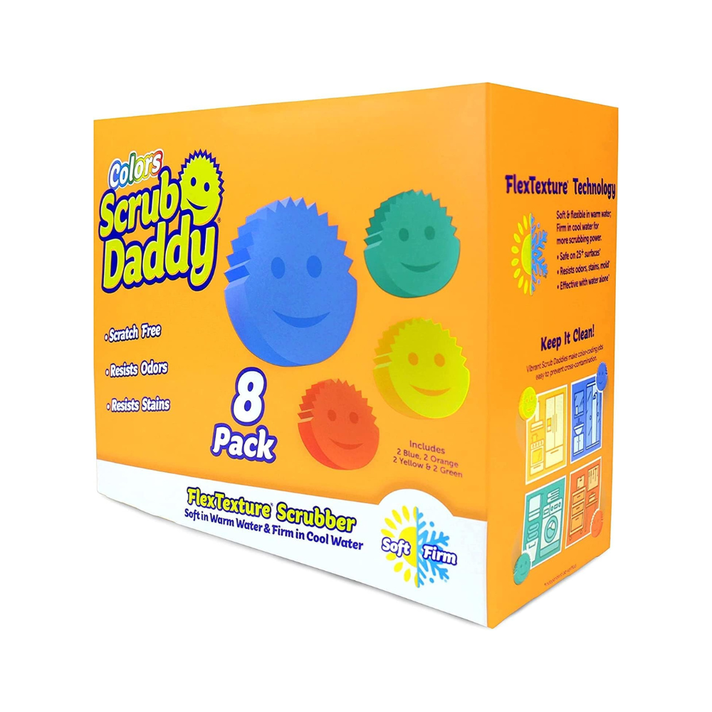 SCRUB Daddy Sponges Set (8 Count)