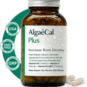 ALGAECAL Plus Increase Bone Density – 120 Veggie Caps