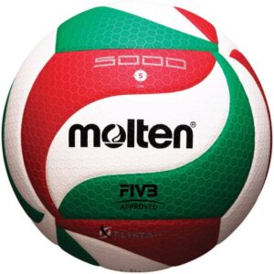 Molten FLISTATEC Volleyball FIVB Approved – Red, White, Green