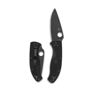 Spyderco Tenacious Lightweight EDC Folding Utility Knife – 3.39″ C122PBBK