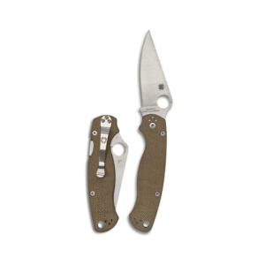 Spyderco Para Military 2 Signature Knife with 3.47″ C81MPCW2
