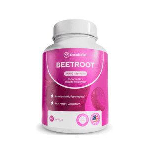 Rosabella Organic Beet Root Capsule- 60 Capsules, 30-Day Supply