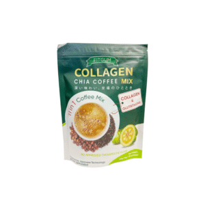 FIT GUM 20X Collagen Chia Coffee – 11 in 1 Coffee Mix (10 Sachets x 12g)