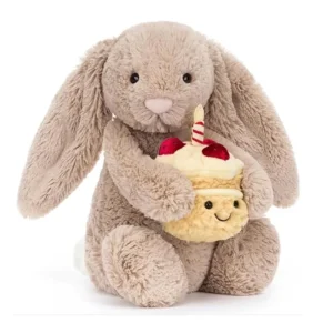 Bashful Beige Bunny Birthday