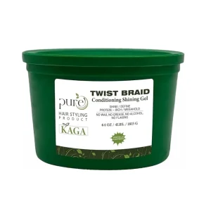 KAGA Pure O Natural Neatbraid Beauty Professional Conditioning Shining Gel 64oz