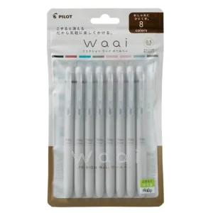 PILOT FriXion Waai Ballpoint Pen Set of 8 Colors