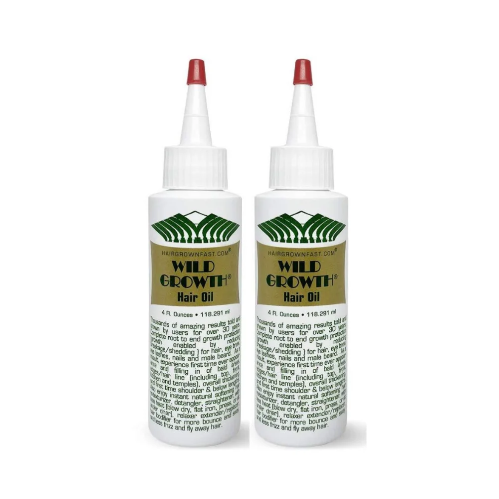 Wild Growth Hair Oil 4oz Pack of 2