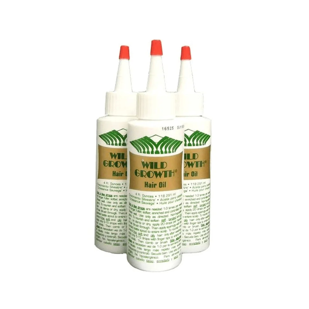 Wild Growth Hair Oil 3pcs x 4oz