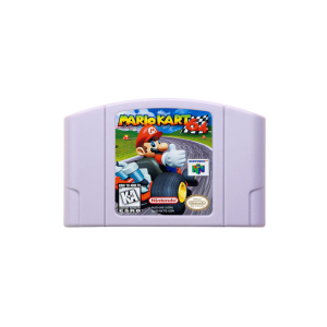 INSTR N64 games Cartridge Mario Kart 64 NTSC Version Retro Games reconstructed