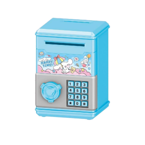 Kawaii Mini Piggy Bank for Boys Girls, Kids Money Saving Box Money Safe