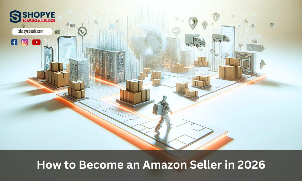 How To Become An Amazon Seller In 2026 – Step-by-Step Beginner Guide