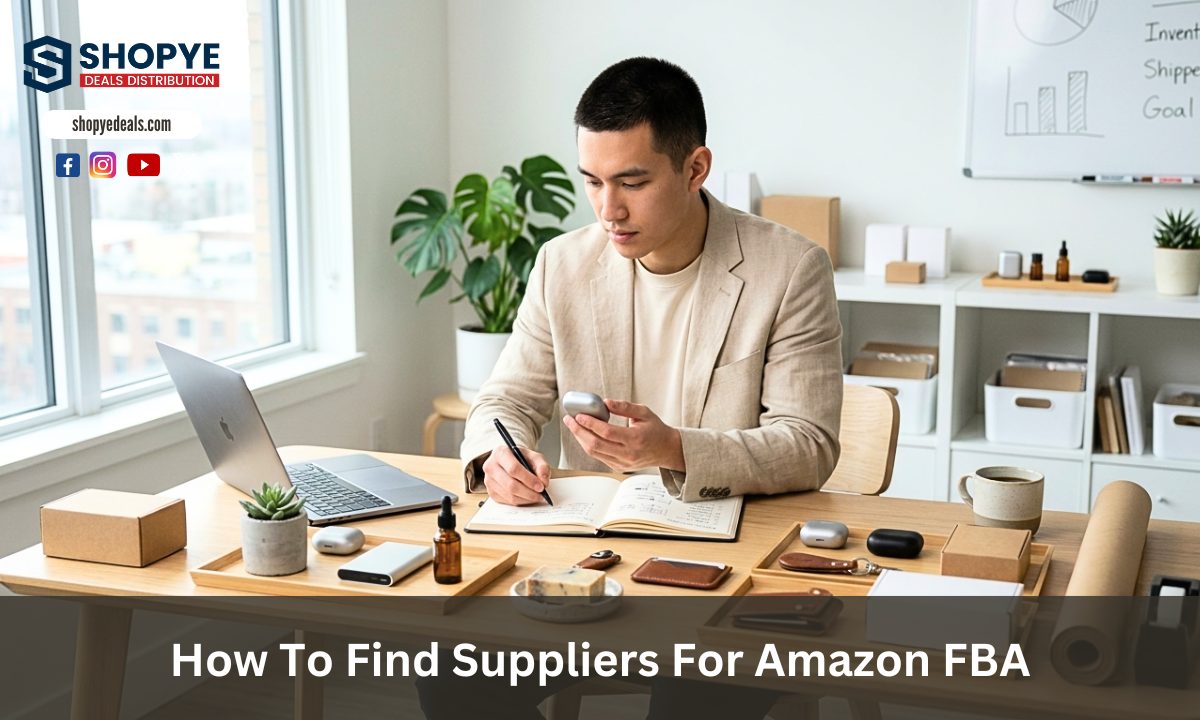 How to find suppliers for Amazon FBA
