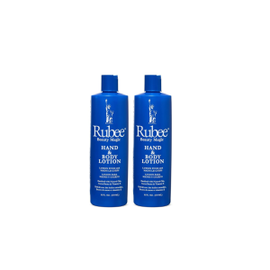 RUBEE Body & Hand Lotion Pack of 2 – Cacao Butter Moisturizer for Dry Skin