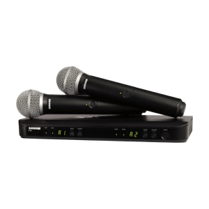 Shure BLX288/PG58 Dual-Channel Wireless Audio System J11 Band