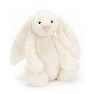 Jellycat Bashful Cream Bunny Stuffed Animal, Large 14 inches