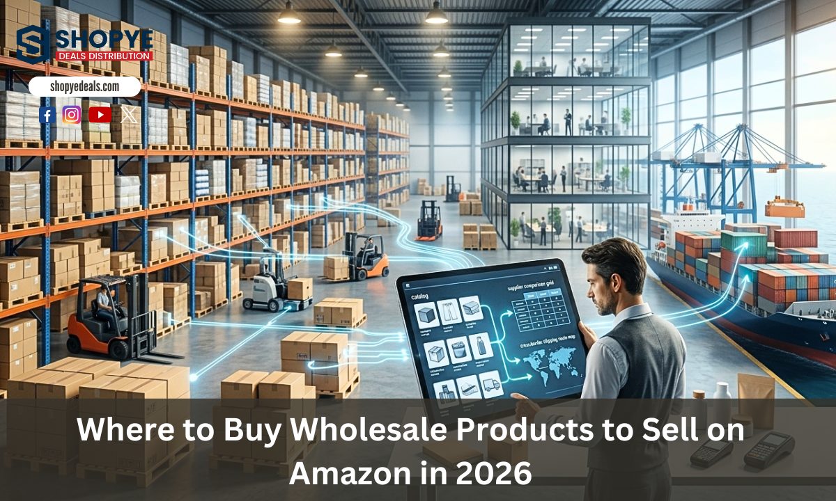 Where to Buy Wholesale Products to Sell on Amazon
