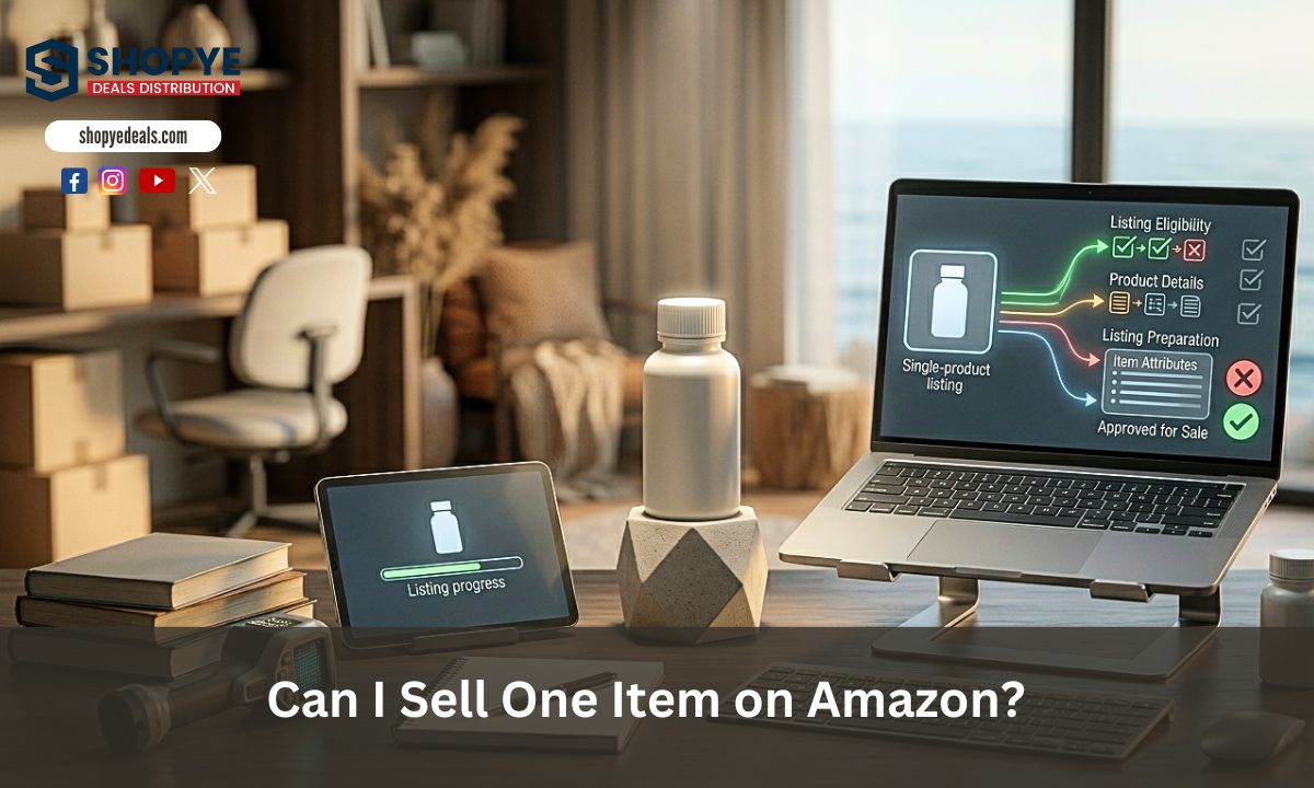 Can I Sell One Item on Amazon?