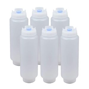 FIFO Squeeze Bottle Refillable 16 oz (6 Pack)