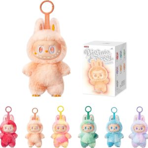 Vinyl Plush Monster Pendant, Labubu, Single Blind Box by Pop Mart
