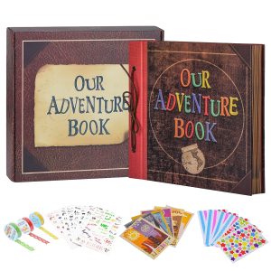 Scrapbook Photo Album, 12×12 Inch Our Adventure Book (Scrapbook-Letter)