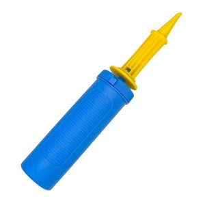 SUSWIM Balloon Pump Handheld Two-Way Dual Action, (Blue)