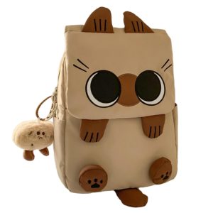 Cartoon Backpacks, Siamese Cat Cute Halloween Decorations