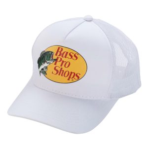 Bass Pro Shops Trucker Hat White