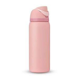 Owala Free Sip Rose Quartz Water Bottle, 32 oz