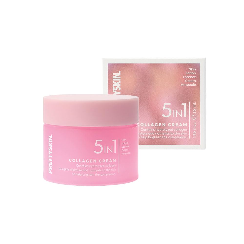 PRETTYSKIN Daily 5-in-1 Cream-Skincare For Radiant Complexion 1.69 fl oz (Collagen) 1 PRETTYSKIN Daily 5-in-1 Cream-Skincare For Radiant Complexion 1.69 fl oz (Collagen)