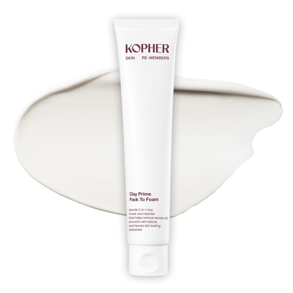 Kopher Clay Prime Pack To Foam Cleanser, 2.7 fl oz, 80 mL 1 Kopher Clay Prime Pack To Foam Cleanser, 2.7 fl oz, 80 m L