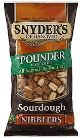 Snyder’s of Hanover “The Pounder” Sourdough Pretzel Nibblers 16 oz. ( 2, 16 oz, 2 Pack
