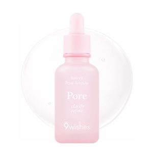 9 wishes Retinol Pore Ampule, 30 mL, 1.01 fl oz