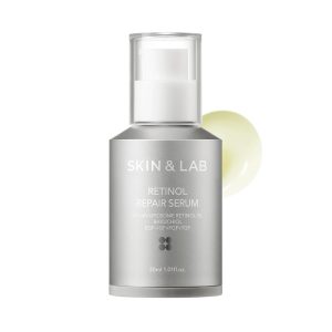 SKIN & LAB SKIN SCIENCE SOLUTION [Skin&Lab] Retinol Repair Serum Retinol 3%+Bakuchiol+EGF, 1.01 fl oz