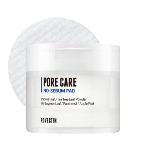 ROVECTIN Pore Care No-Sebum Pad For Sebum Clearing And Pore Clearing With