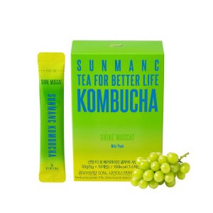 SUNMANC Shine Muscat Kombucha 10 Packets, 0 G