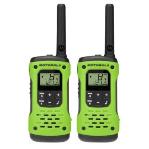 Motorola Solutions T 600 35 Mi. Waterproof Two-Way Radio Green 2-Pack