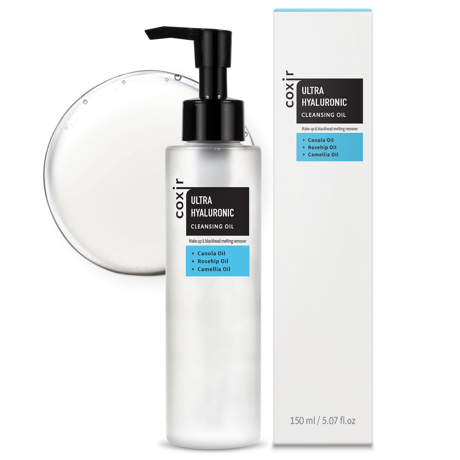 coxir Ultra Hyaluronic Cleansing Oil, 5.07 fl oz 1 coxir Ultra Hyaluronic Cleansing Oil, 5.07 fl oz