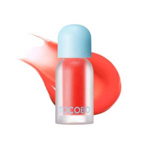 TOCOBO Korean Skincare Juicy Berry Plumping Lip Oil (15 Coral Soda)