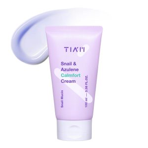 TIAM Snail & Azulene Calmfort Cream, 3.38 Fl oz