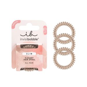 invisibobble SLIM Traceless Spiral Hair Ties, 3 Count, Pack Of 1