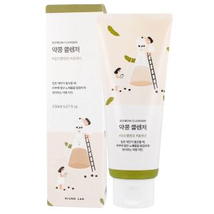 ROUND LAB Soybean Nourishing Cleanser, A Potent Plant-derived Ingredient (5.07 fl oz)