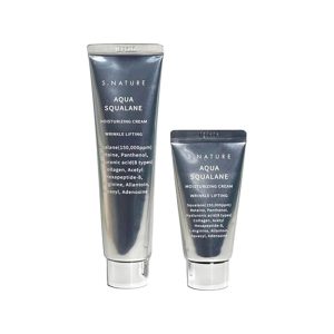 S Nature Aqua Squalane Moisturizing Cream 60 mL+30 mL For All Skin Types, 60 mL, 30 mL