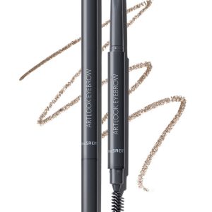 THESAEM Artlook Eyebrow Definer Pencil With Spoolie Brush 05 Natural Brown