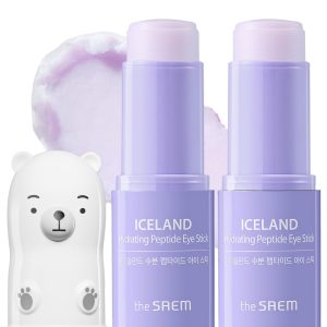 THESAEM Iceland Hydrating Peptide Eye Stick 0.24 oz, 0.24 oz, 2 Pack