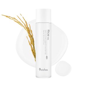 9 wishes Rice 72% White Lucent Refining Toner, 150 mL