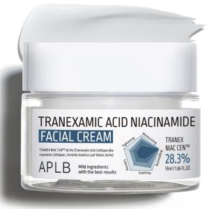APLB Tranexamic Acid Niacinamide Facial Cream, Tranex NIAC CEN™ 28.3% 1.86 FL.OZ/Korean