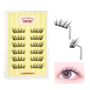CORINGCO Tok Tok Hara No Glue Half Eyelash Pre Adhesive Strip False