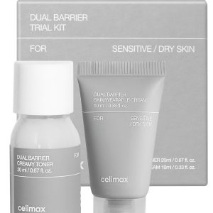 celimax Dual Barrier Trial Kit Travel Size (Dual Barrier Toner + Cream)