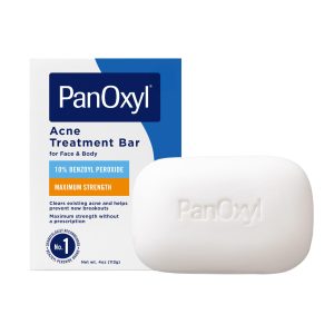 Pan Oxyl Acne Treatment Bar With 10% Benzoyl Peroxide, 4 oz